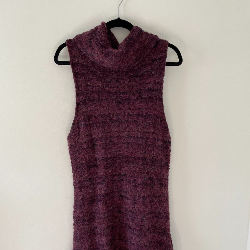 Free People Cowl Sleeveless Sweater Dress